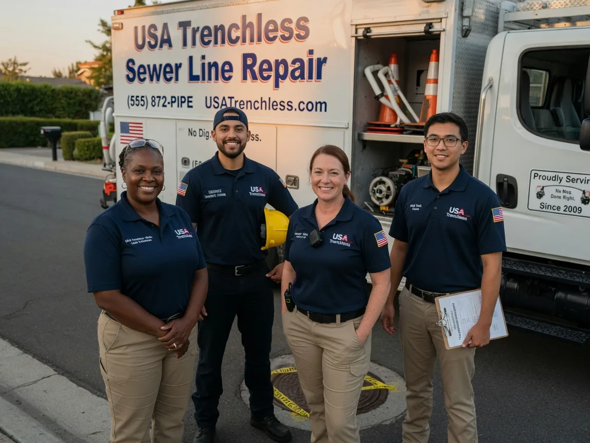 Sewer Line Repair company in Linden, TX